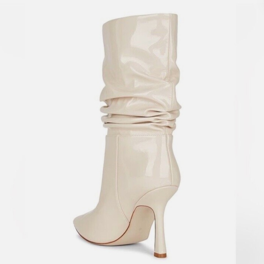 Jeffrey Campbell Guillo Boot in Ivory Patent Size 8.5 - Picture 3 of 6